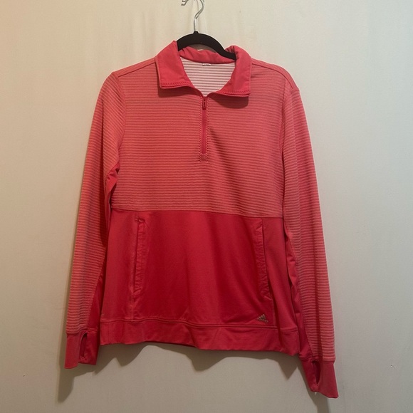 adidas Tops - Adidas Women’s Coral Quarter-Zip Sweatshirt